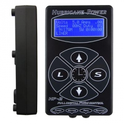 HP-2 Hurricane Tattoo Power Supply Black