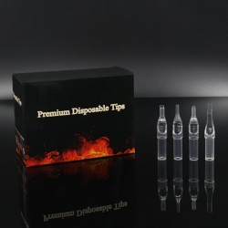 Transparent Clear Disposable Tips -- box of 50pcs