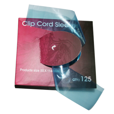 Disposable Clip Cord Cover Bag 125pcs
