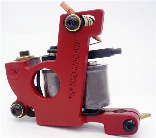 Top tattoo machine