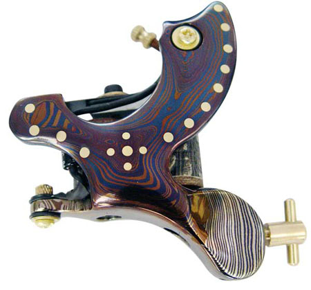 Damascus tattoo machine