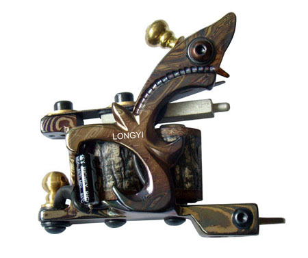 Damascus tattoo machine